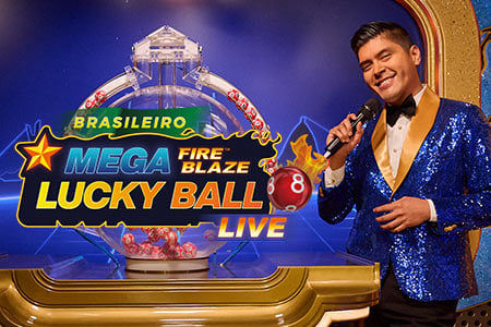 Mega Fire Blaze Lucky Ball Brasileiro